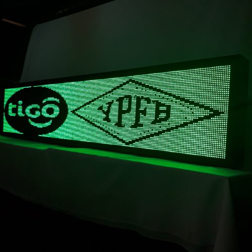 LETRERO LED 256X48CM